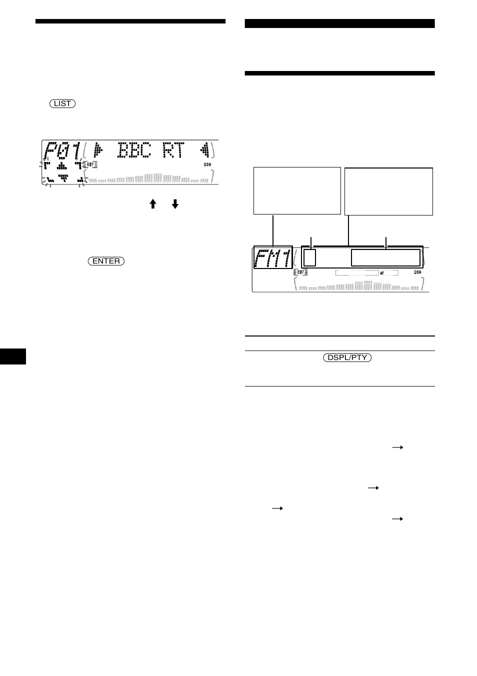 Afstemmen op een zender uit een lijst, Overzicht van rds, List-up | 16 afstemmen op een zender uit een lijst | Sony MDX-M690 User Manual | Page 180 / 206