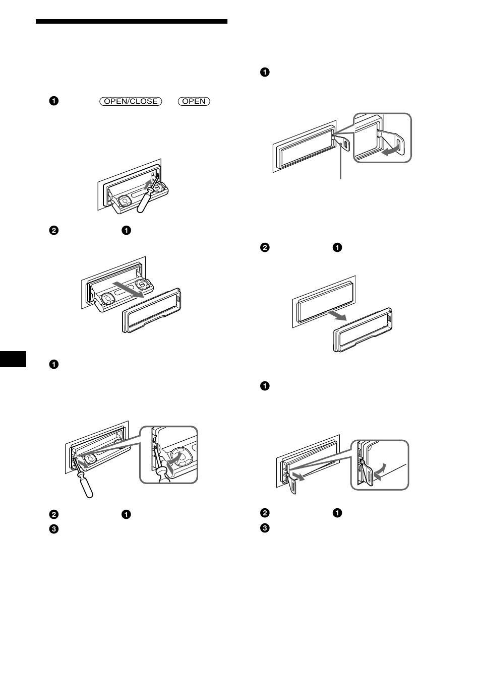 Het toestel verwijderen, 36 het toestel verwijderen | Sony MDX-M690 User Manual | Page 200 / 206