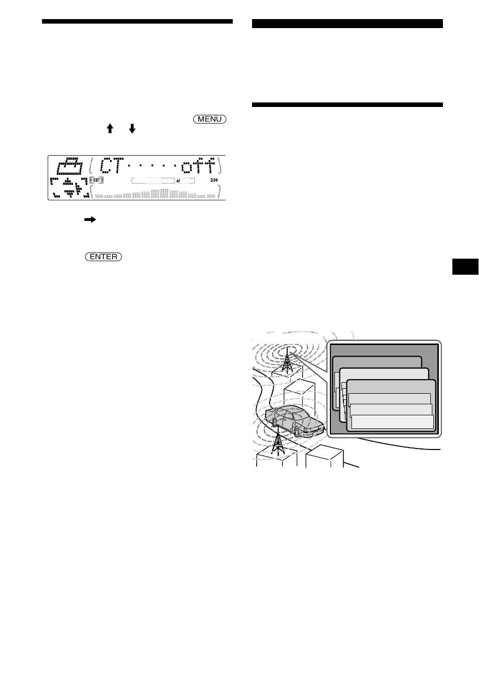 Setting the clock automatically, Dab (optional), Overview of dab | 21 setting the clock automatically | Sony MDX-M690 User Manual | Page 21 / 206