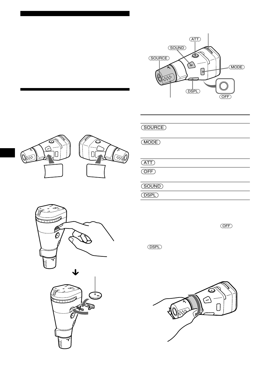 Other functions, Using the rotary commander | Sony MDX-M690 User Manual | Page 32 / 206