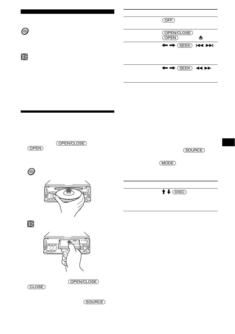 Cd/md, Wiedergeben einer cd/md | Sony MDX-M690 User Manual | Page 51 / 206