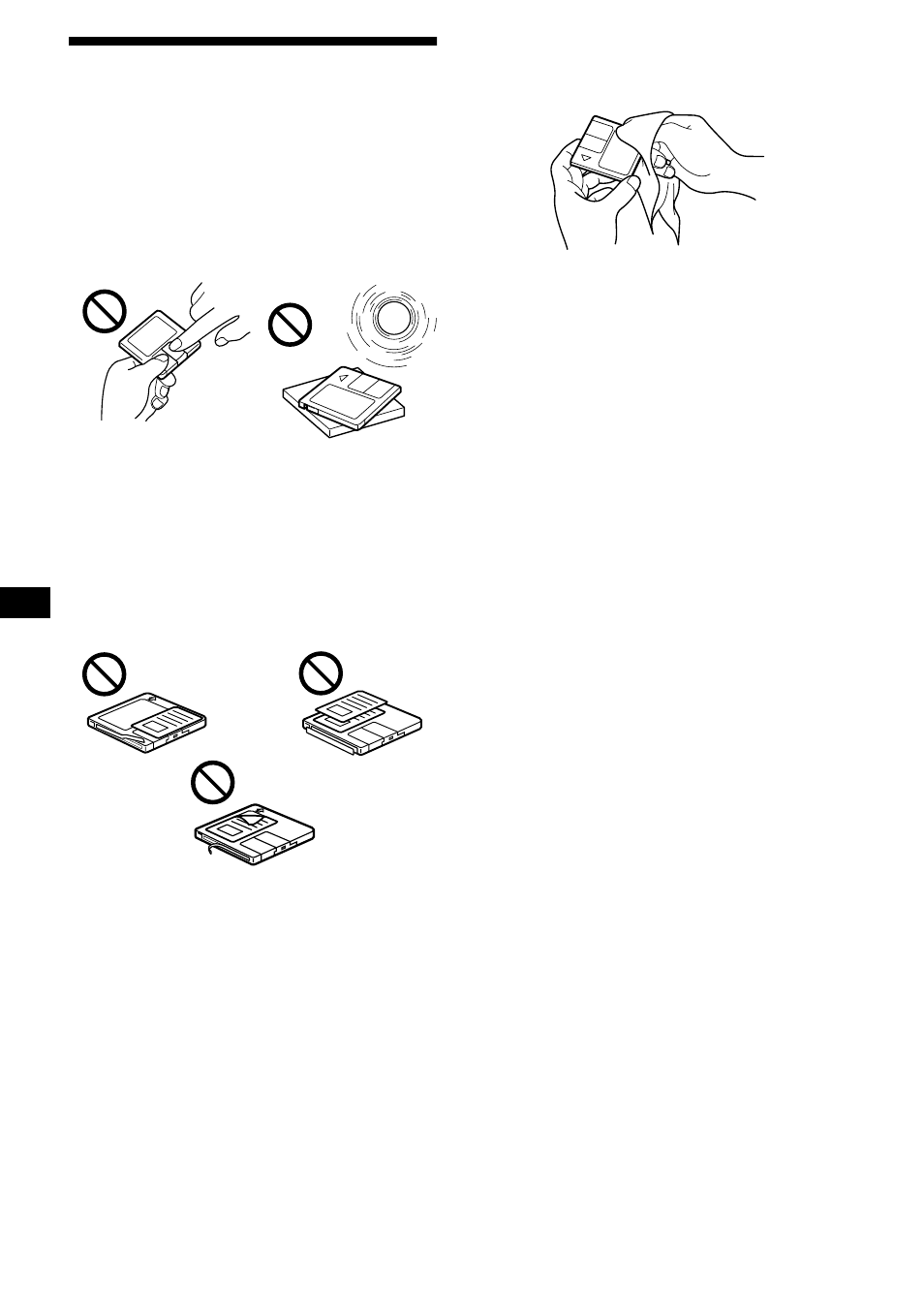 Remarques sur les md, 8remarques sur les md | Sony MDX-M690 User Manual | Page 90 / 206
