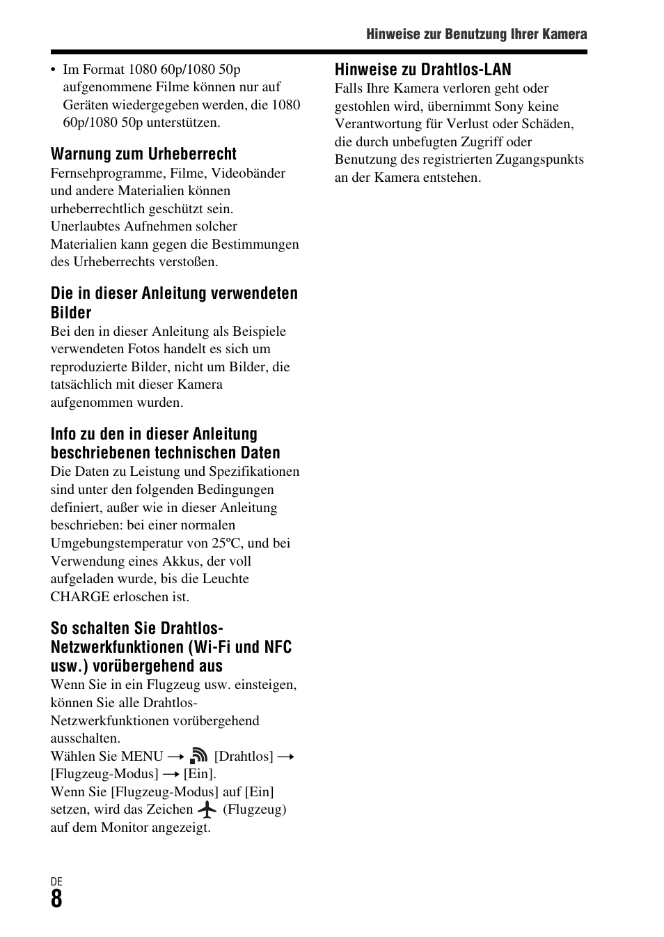 Sony ILCA-77M2 User Manual | Page 120 / 675