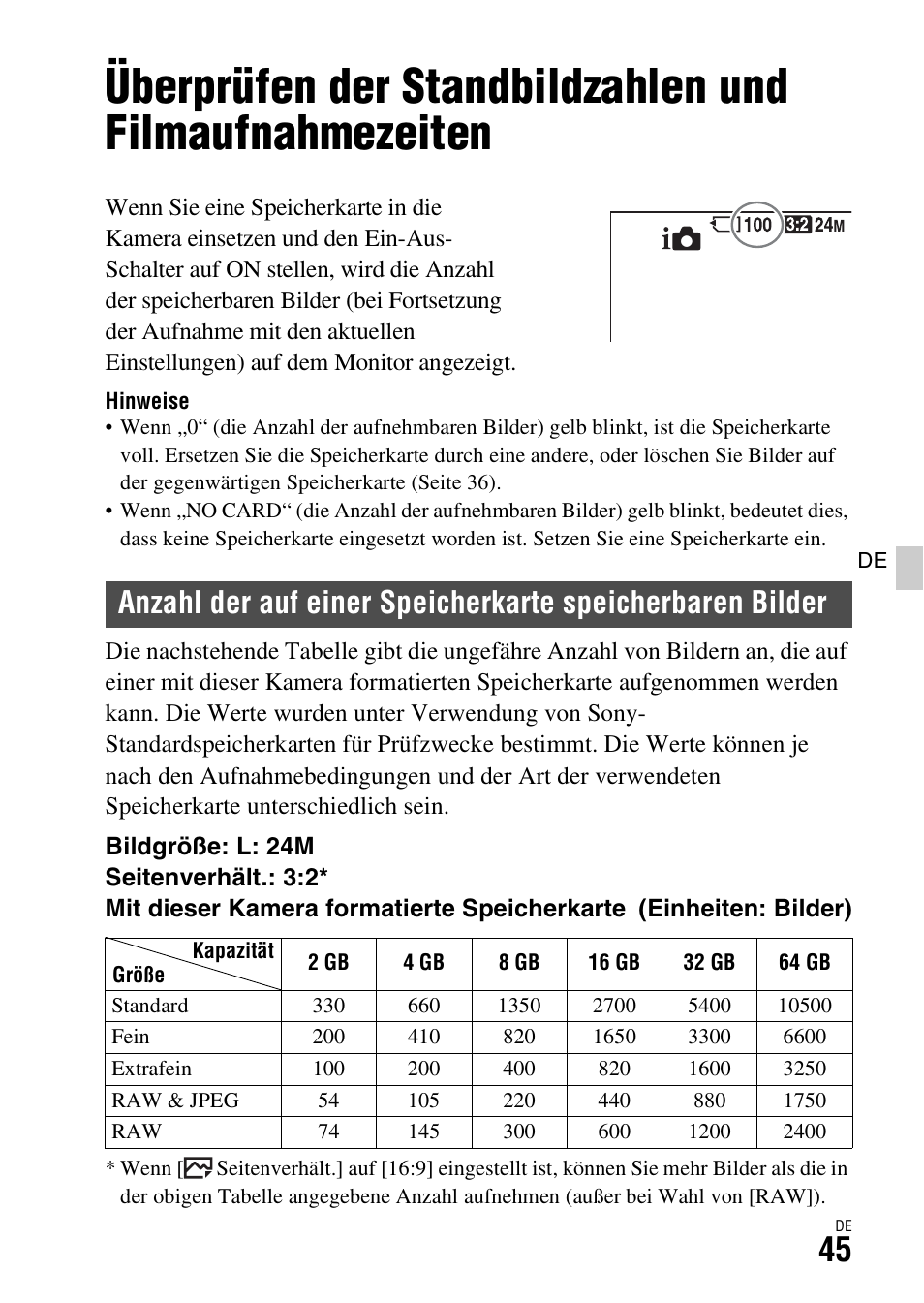 Sonstiges | Sony ILCA-77M2 User Manual | Page 157 / 675