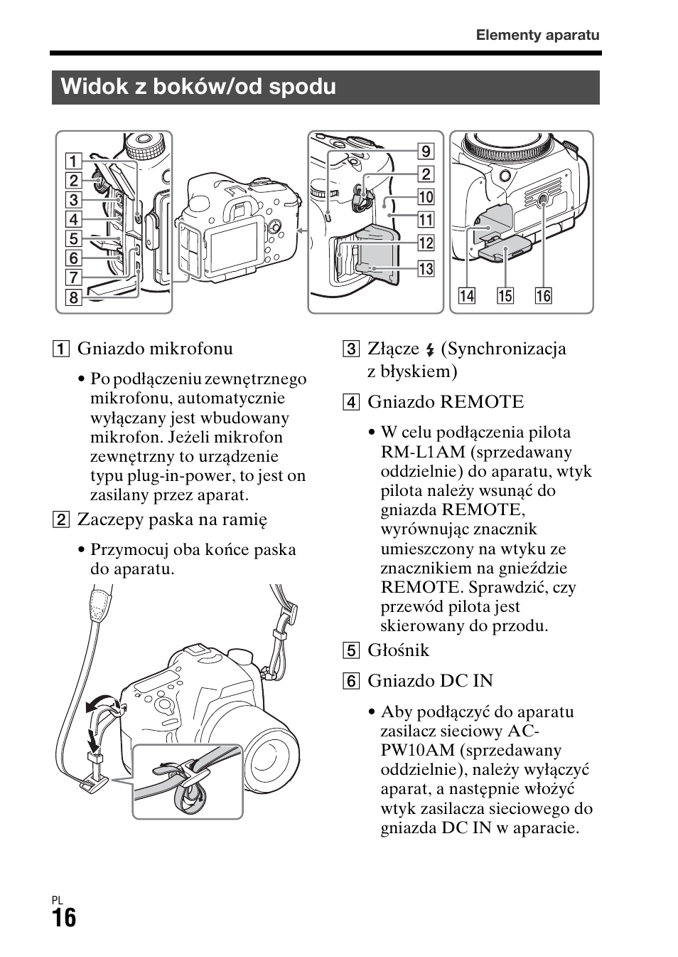 Widok z boków/od spodu | Sony ILCA-77M2 User Manual | Page 398 / 675