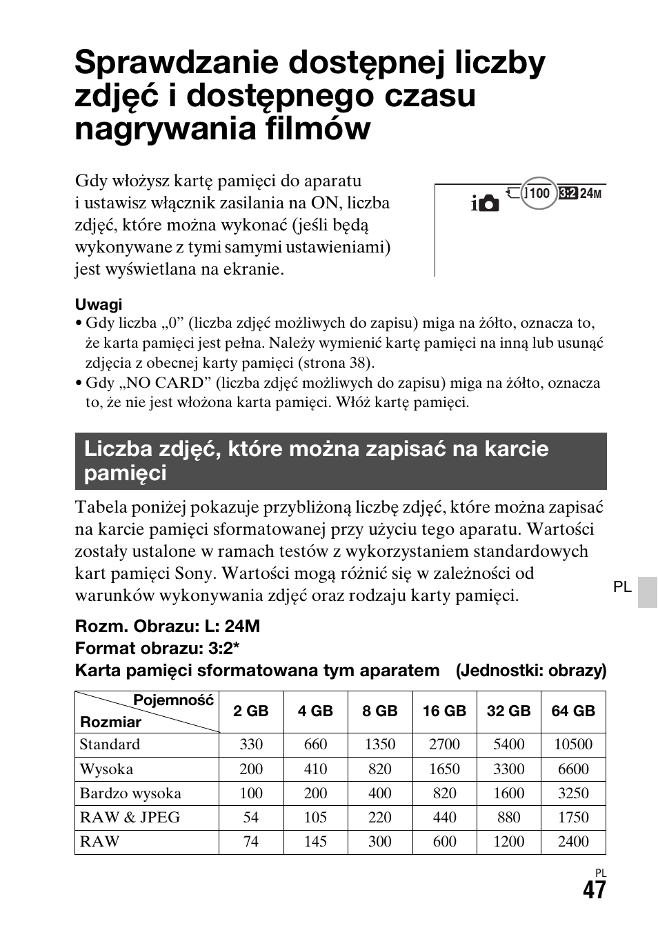 Pozostałe informacje | Sony ILCA-77M2 User Manual | Page 429 / 675