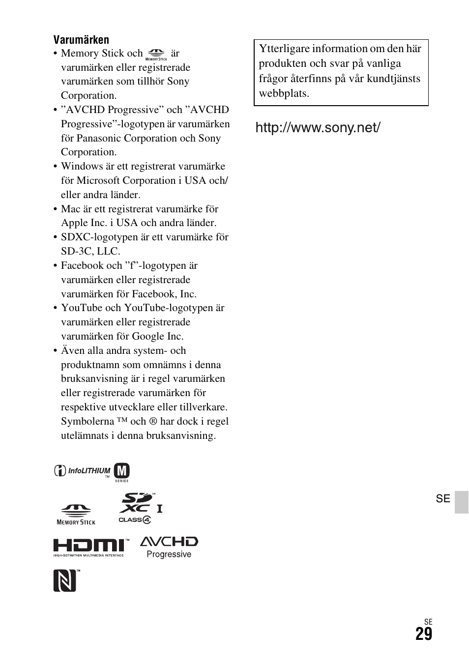 Övrigt | Sony ILCA-77M2 User Manual | Page 595 / 675