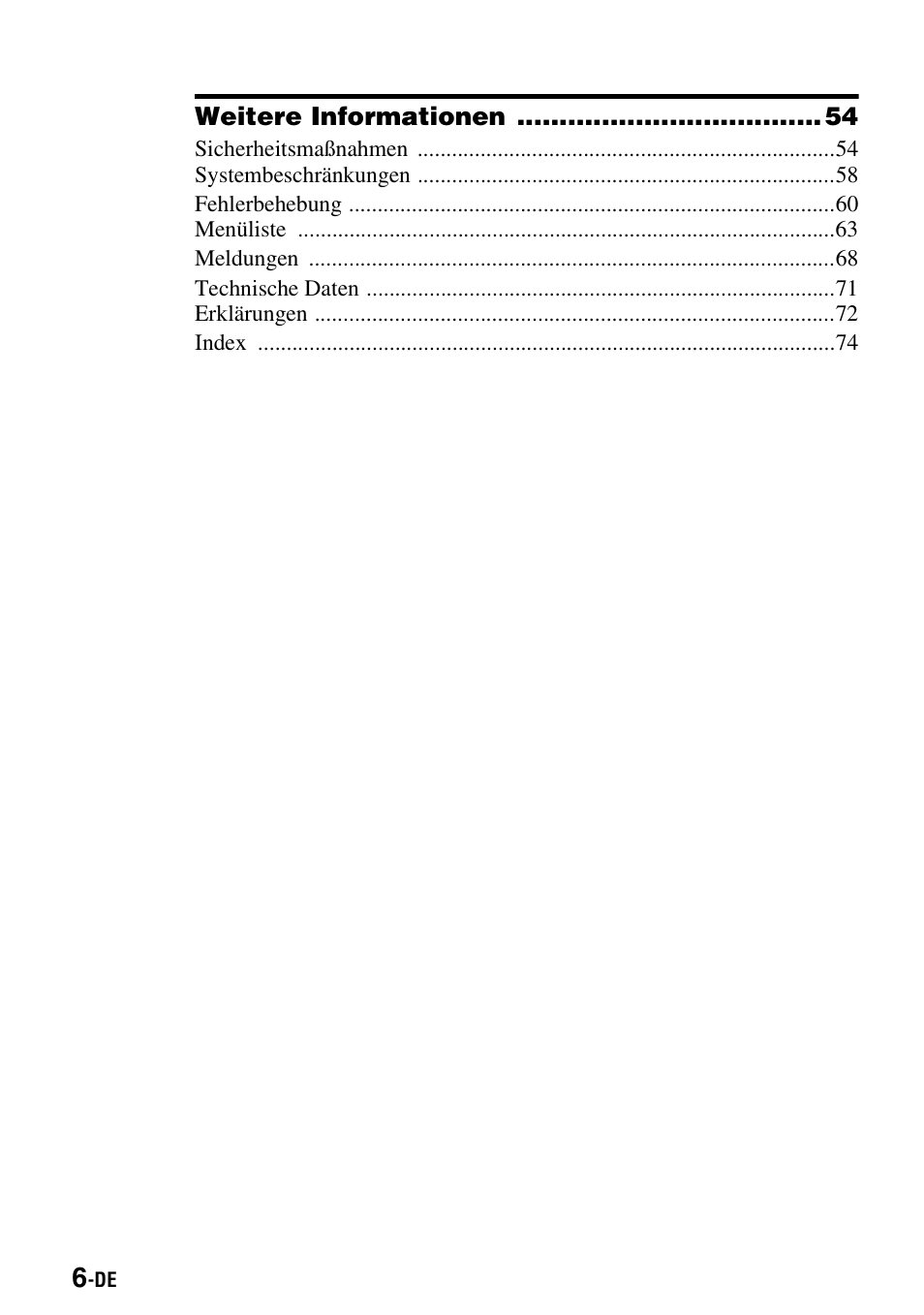 Sony MZ-S1 User Manual | Page 6 / 220