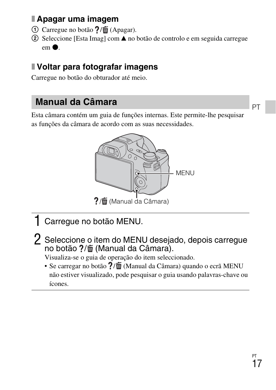 Manual da câmara | Sony DSC-HX200V User Manual | Page 149 / 603
