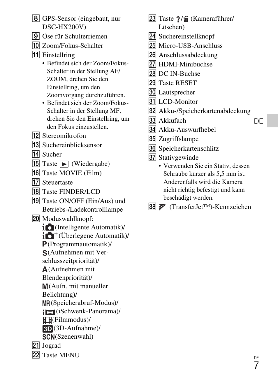 Sony DSC-HX200V User Manual | Page 169 / 603