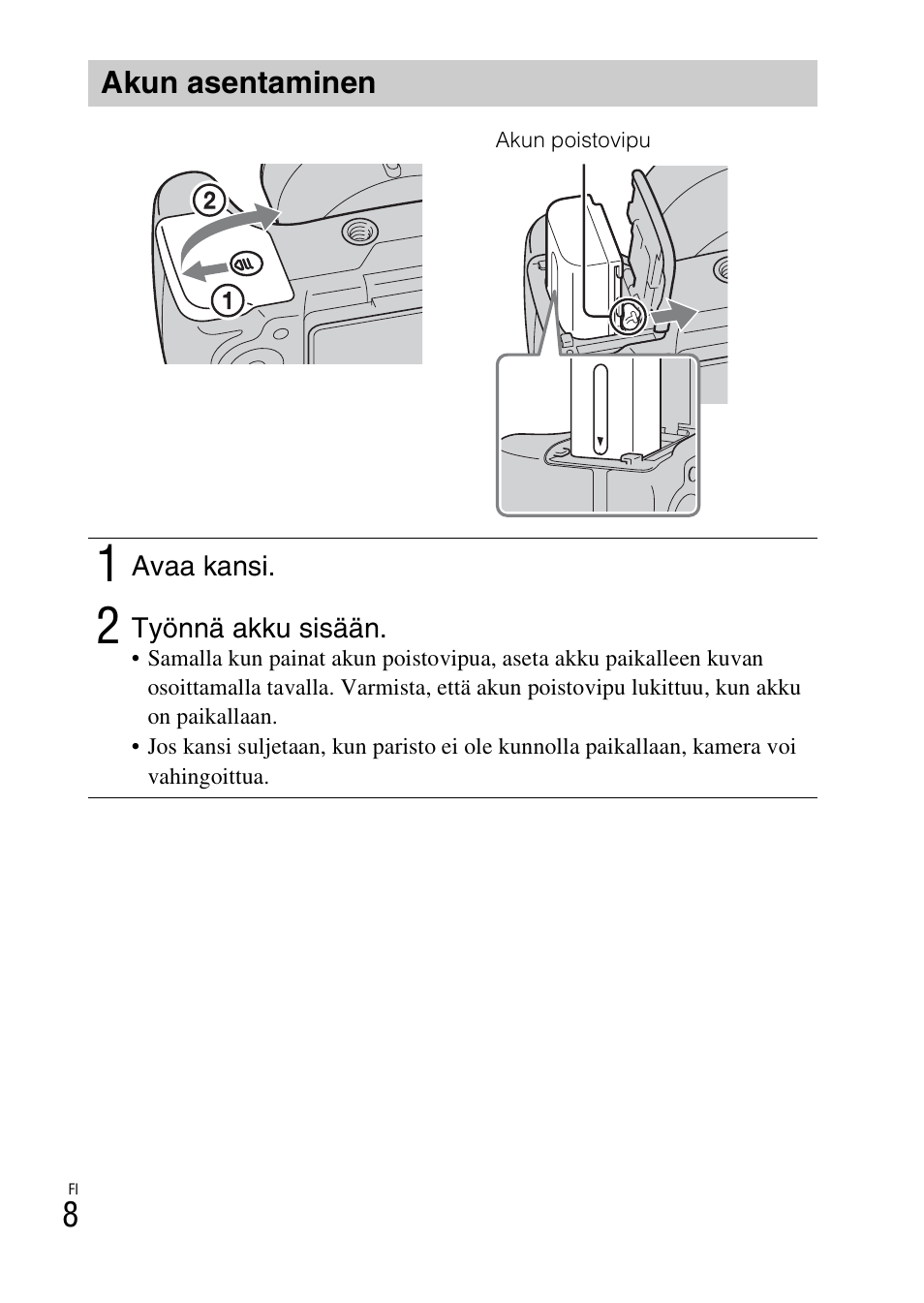 Akun asentaminen | Sony DSC-HX200V User Manual | Page 386 / 603