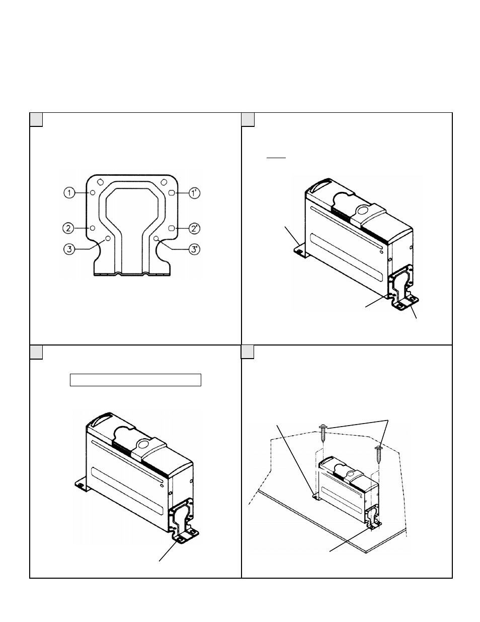 Procedure for vertical installation w/o studs | Audiovox SP-11CDS User Manual | Page 5 / 8