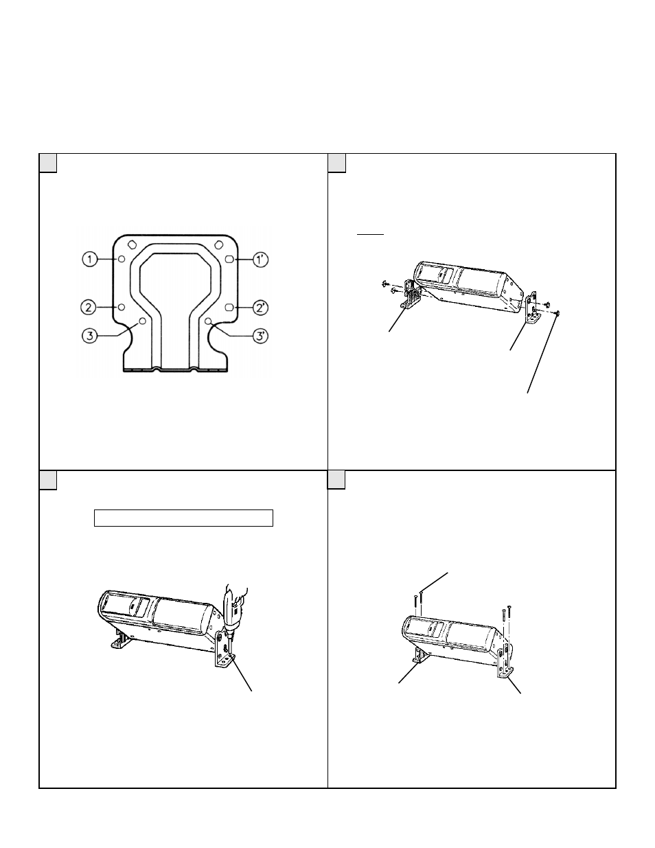 Procedure for 45° angle installation w/o studs | Audiovox SP-11CDS User Manual | Page 6 / 8