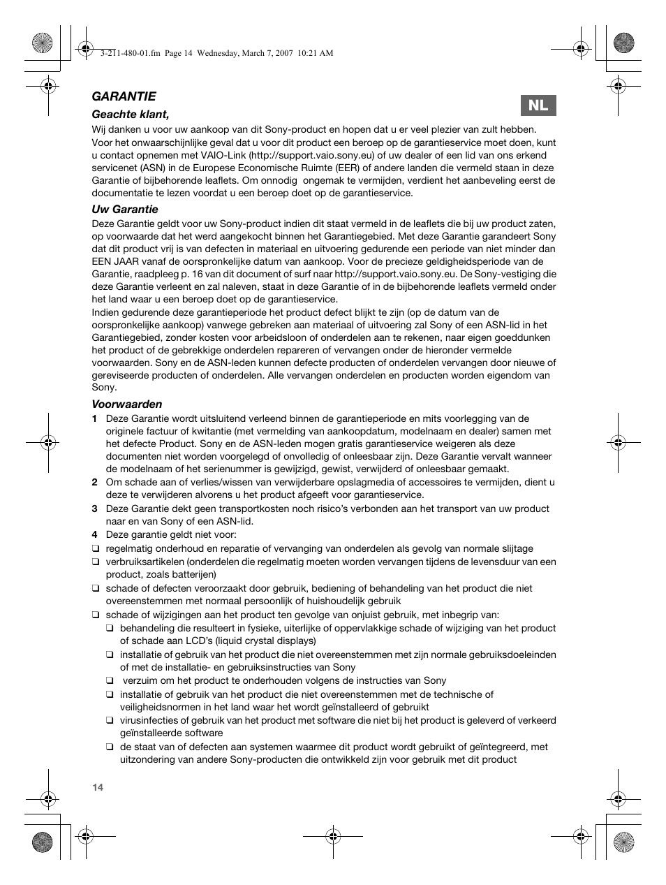 Sony VGN-AR41MR User Manual | Page 14 / 60