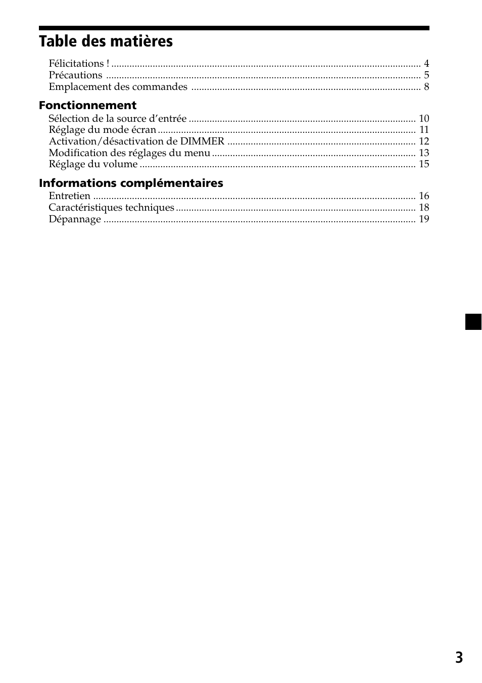 Sony XVM-F65 User Manual | Page 39 / 92