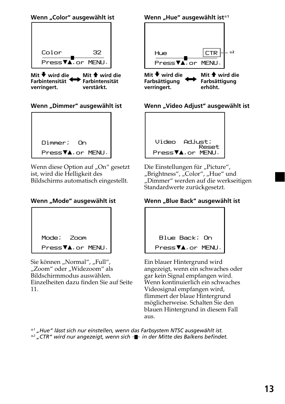 Sony XVM-R70 User Manual | Page 33 / 104