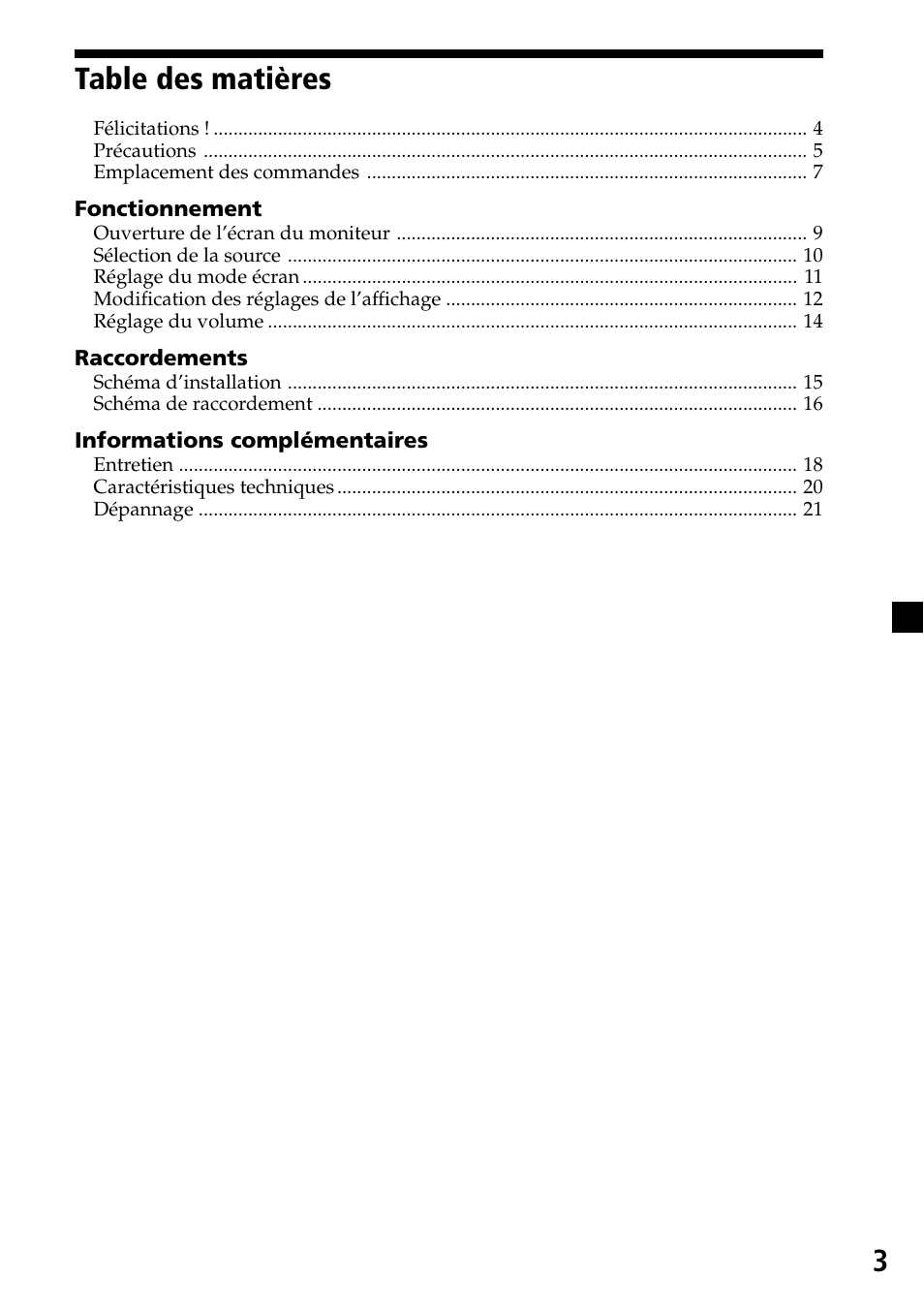 Sony XVM-R70 User Manual | Page 43 / 104