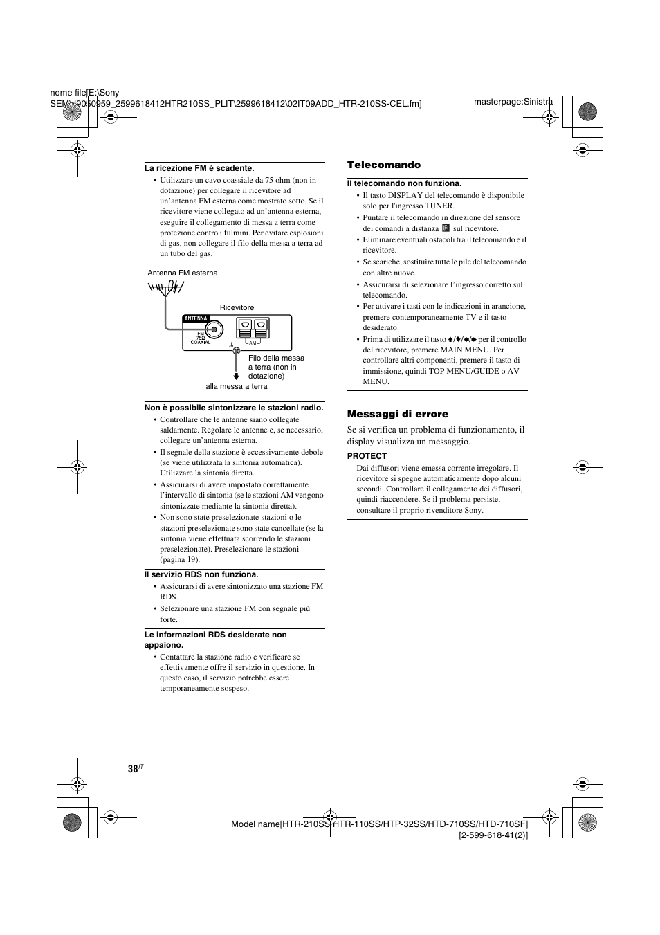Sony HTD-710SF User Manual | Page 84 / 92