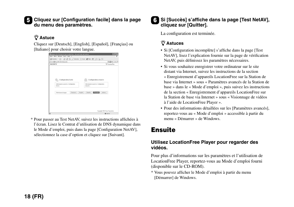 Ensuite | Sony LF-PK1 User Manual | Page 52 / 155