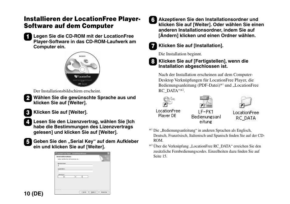 Sony LF-PK1 User Manual | Page 74 / 155