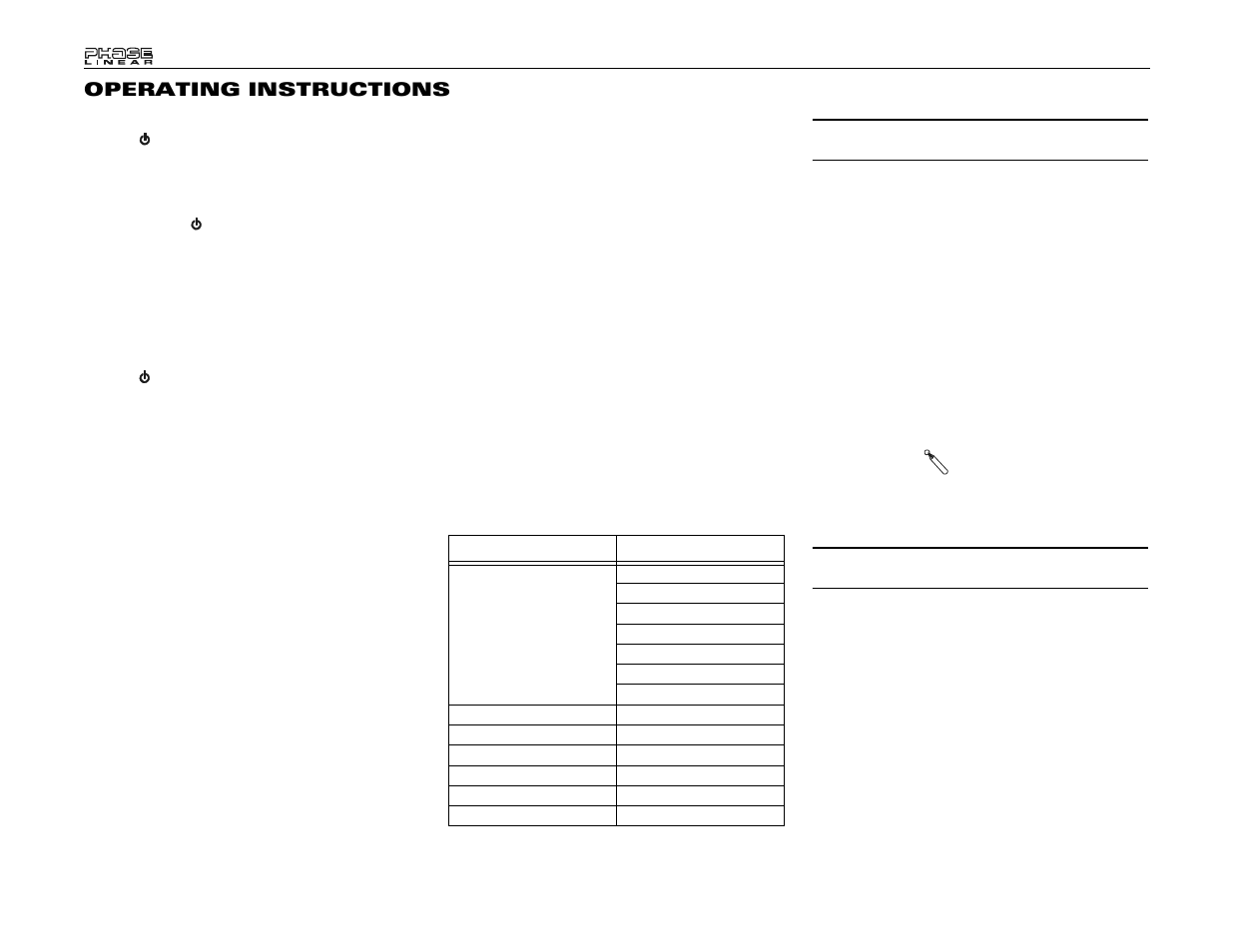 Operating instructions | Audiovox UV7 User Manual | Page 18 / 92