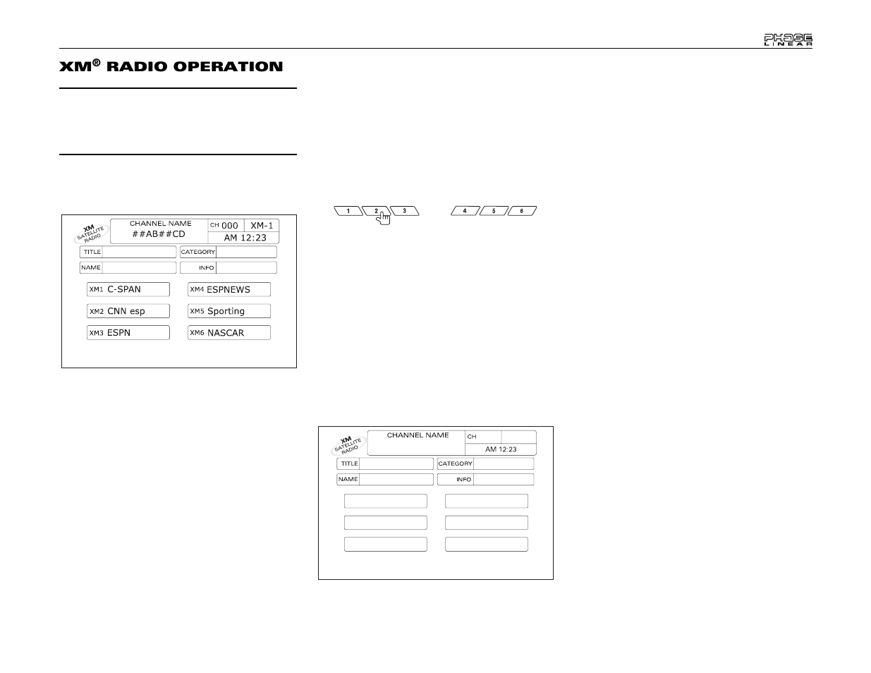 Radio operation | Audiovox UV7 User Manual | Page 29 / 92