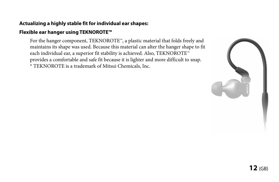 Sony MDR-EX1000 User Manual | Page 12 / 88