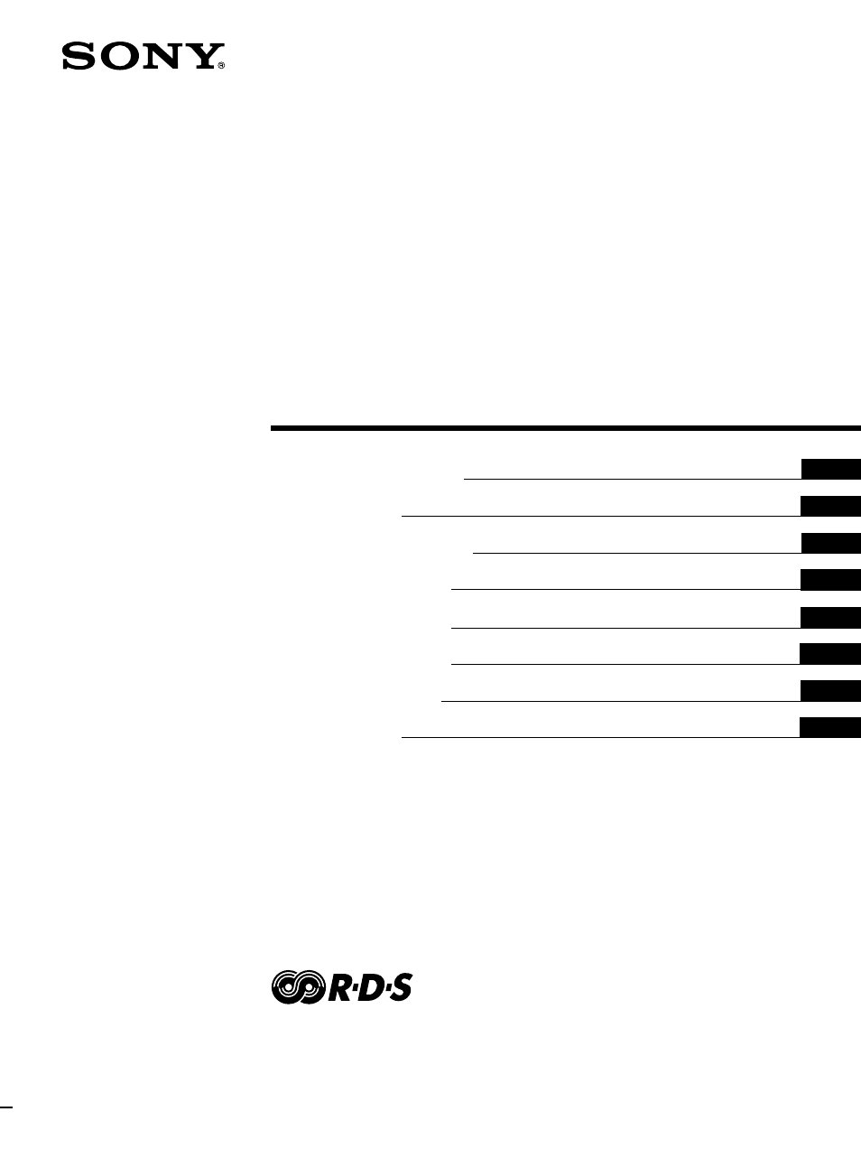 Sony ST-S3000ES User Manual | 128 pages