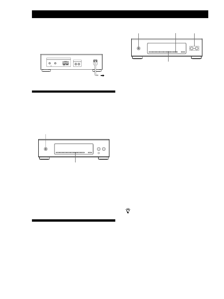 Selezione della visualizzazione in tedesco, Collegamento del cavo di alimentazione, Preparativi | Sony ST-S3000ES User Manual | Page 86 / 128