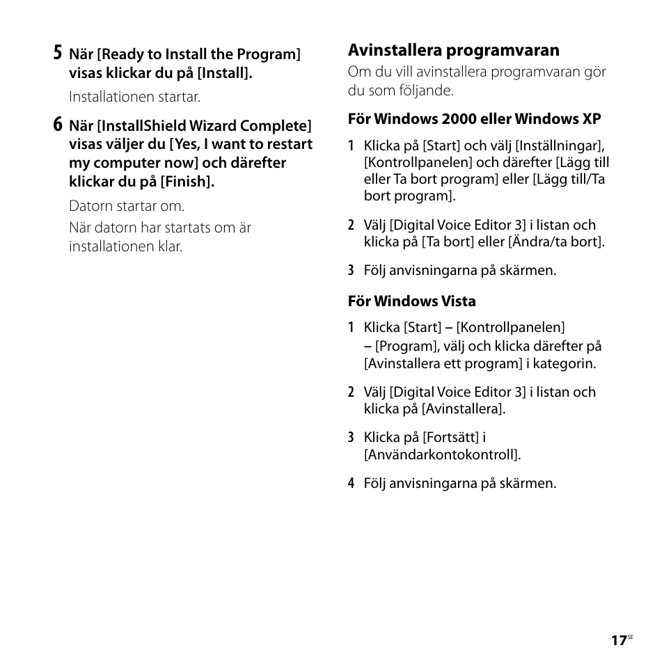 Sony ICD-P520 User Manual | Page 17 / 84