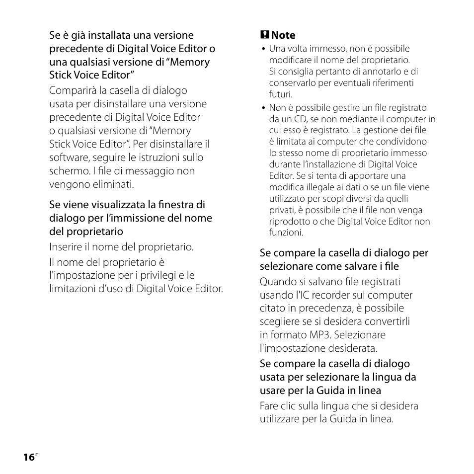 Sony ICD-P520 User Manual | Page 76 / 84
