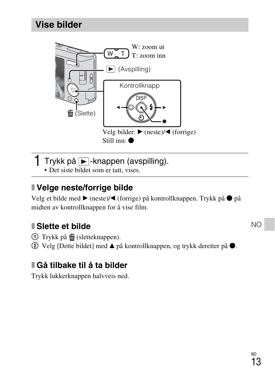 Vise bilder | Sony DSC-W550 User Manual | Page 301 / 427