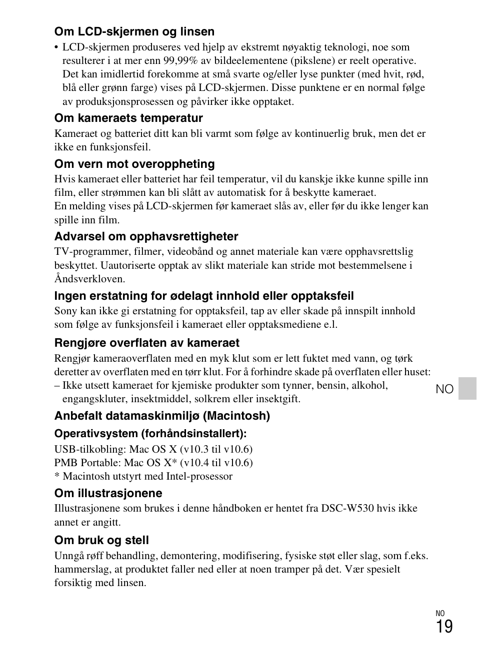 Sony DSC-W550 User Manual | Page 307 / 427