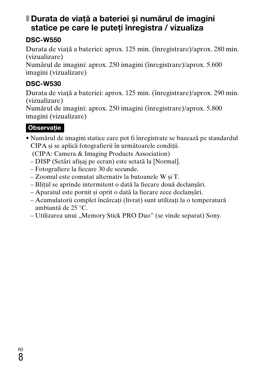 Sony DSC-W550 User Manual | Page 360 / 427