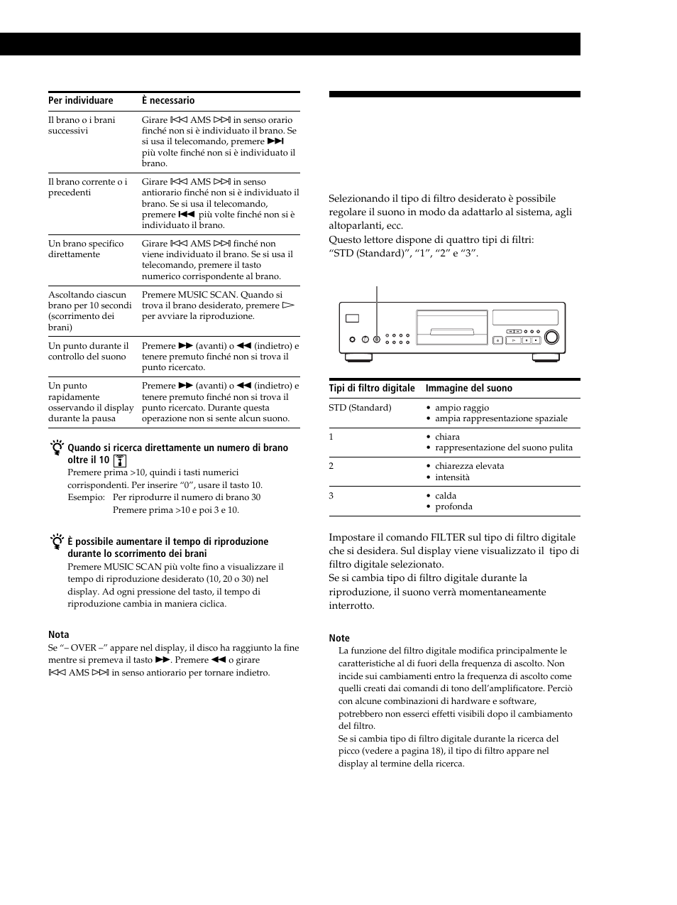 Riproduzione di cd | Sony CDP-XB630 User Manual | Page 50 / 104