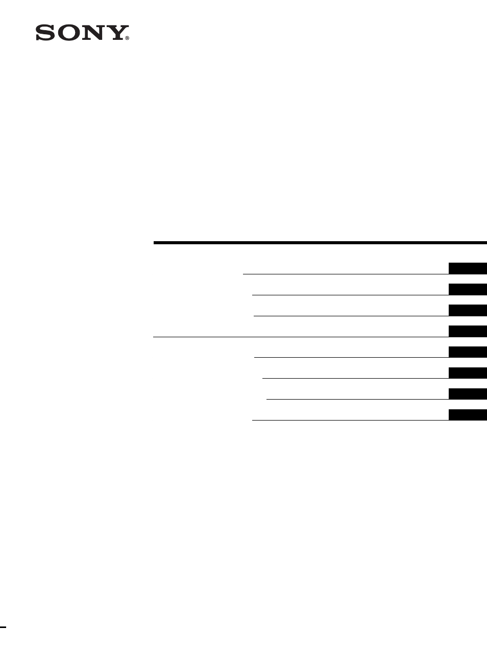 Sony SS-M9ED User Manual | 116 pages