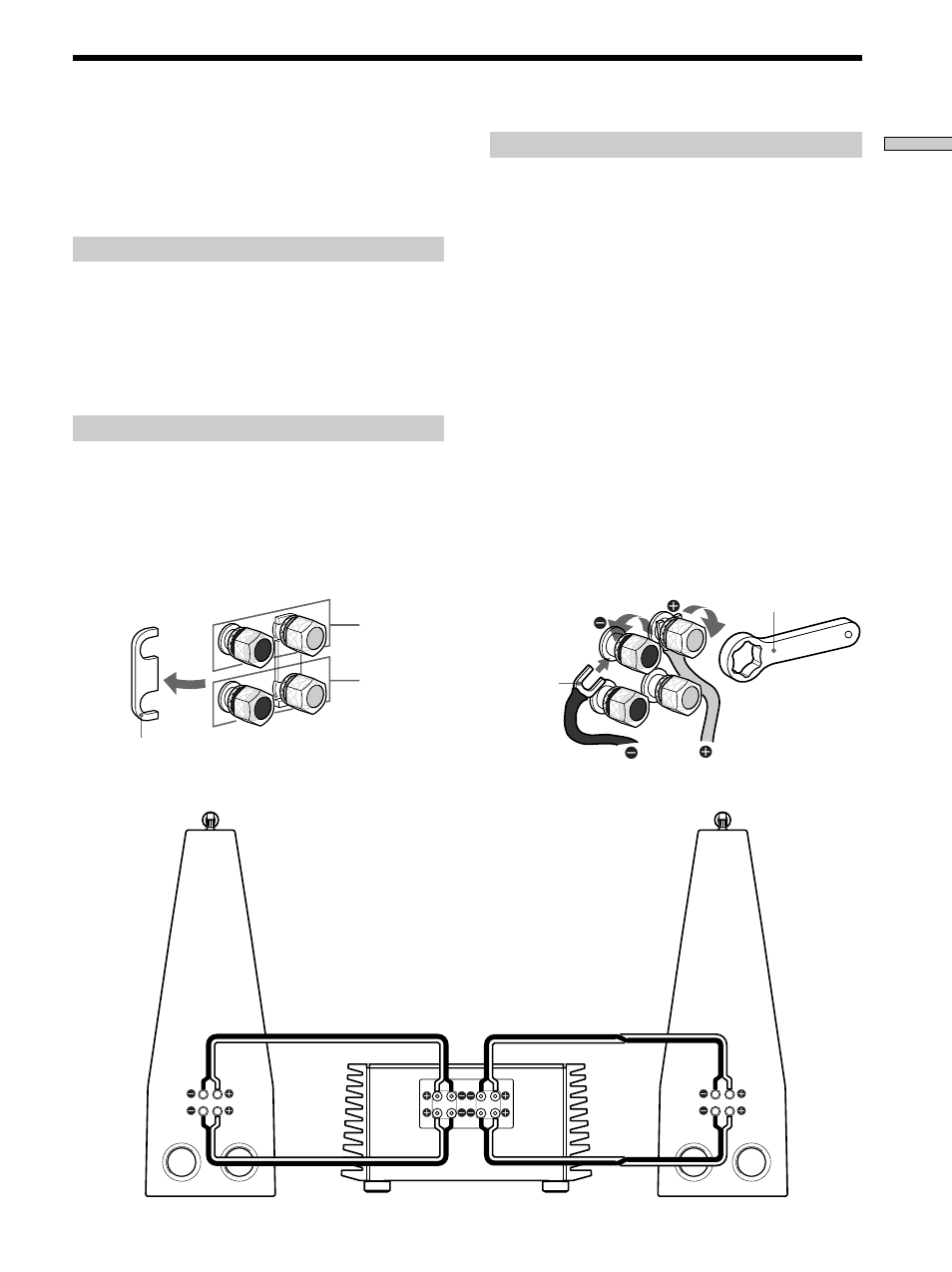 Aansluiten (dubbele verbindingen), Aansluiten (dubbele verbindingen) 9 | Sony SS-M9ED User Manual | Page 65 / 116