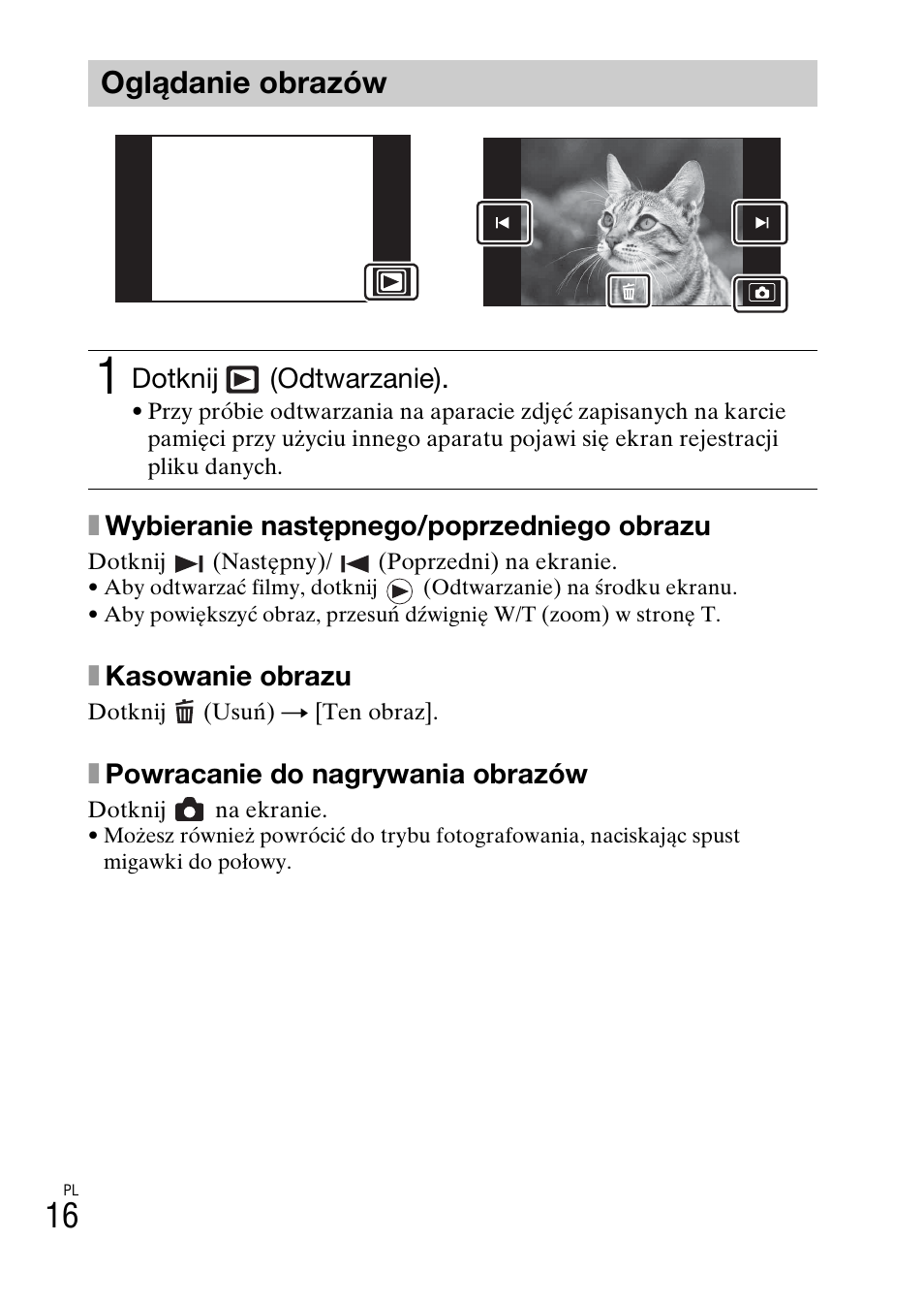 Oglądanie obrazów | Sony DSC-TX77 User Manual | Page 220 / 551