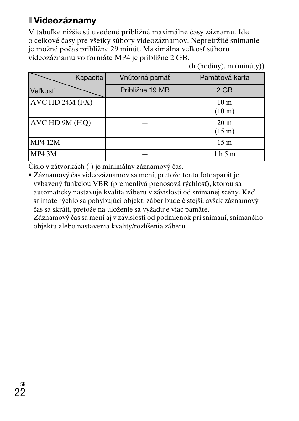 Xvideozáznamy | Sony DSC-TX77 User Manual | Page 312 / 551