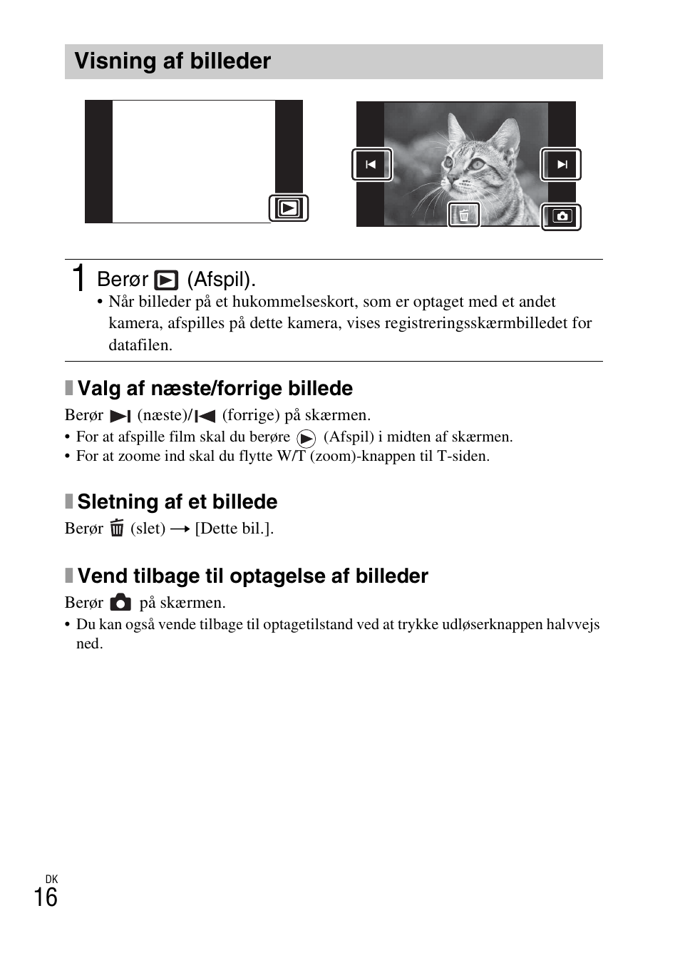 Visning af billeder | Sony DSC-TX77 User Manual | Page 418 / 551