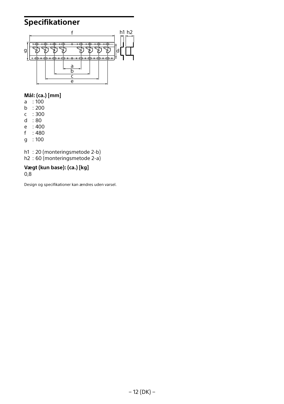 Specifikationer | Sony KDL-40R453B User Manual | Page 111 / 321