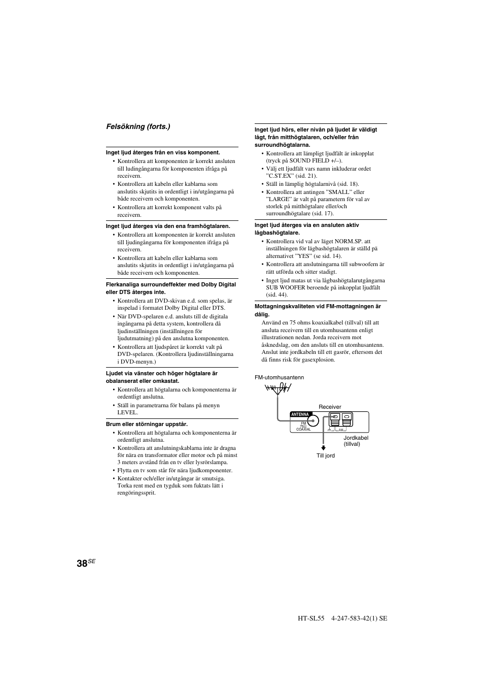 Sony HT-SL40 User Manual | Page 124 / 216