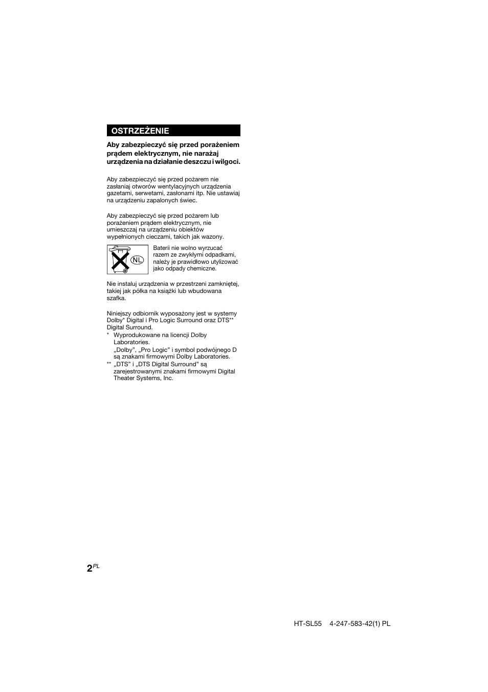Sony HT-SL40 User Manual | Page 174 / 216