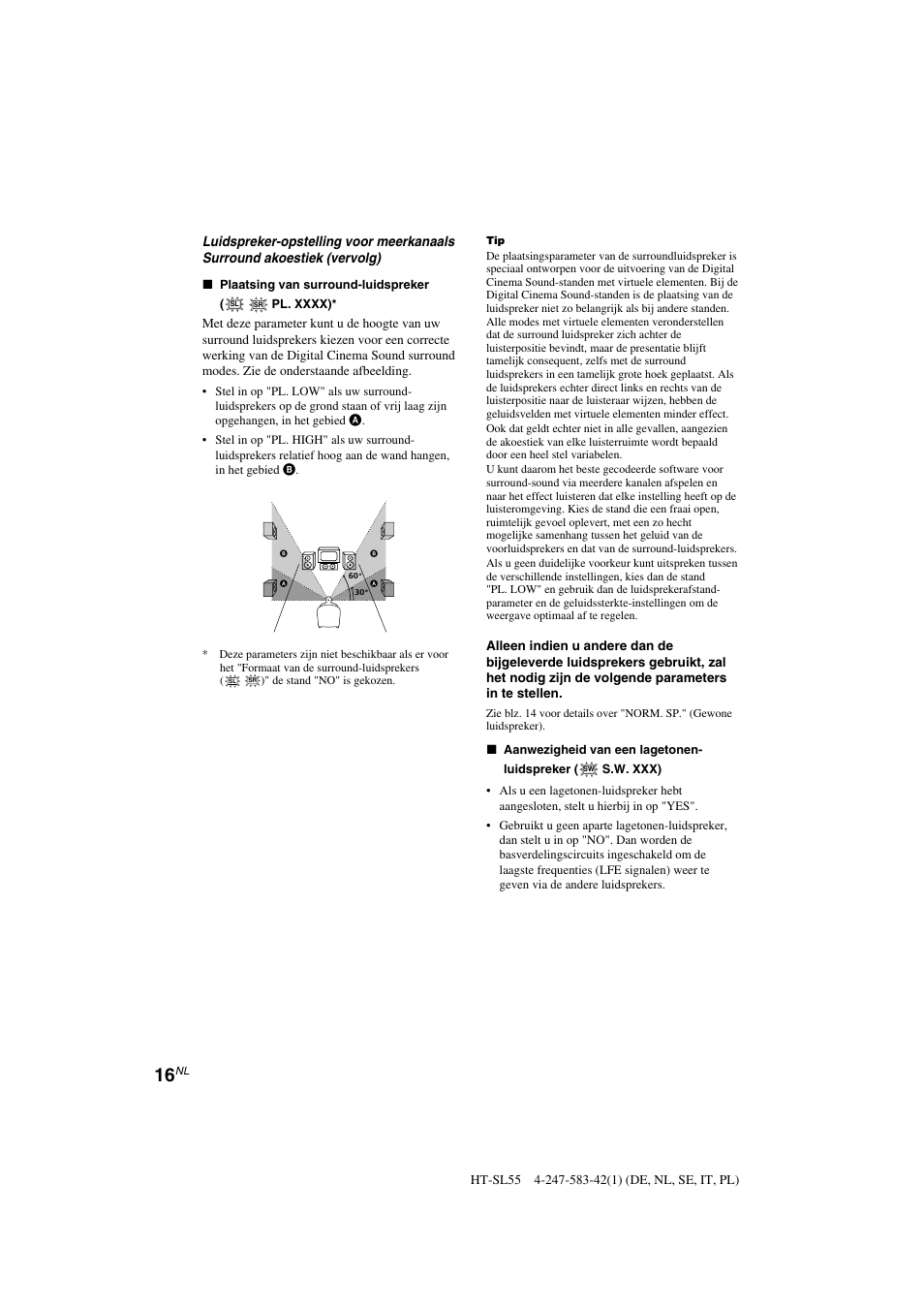 Sony HT-SL40 User Manual | Page 59 / 216