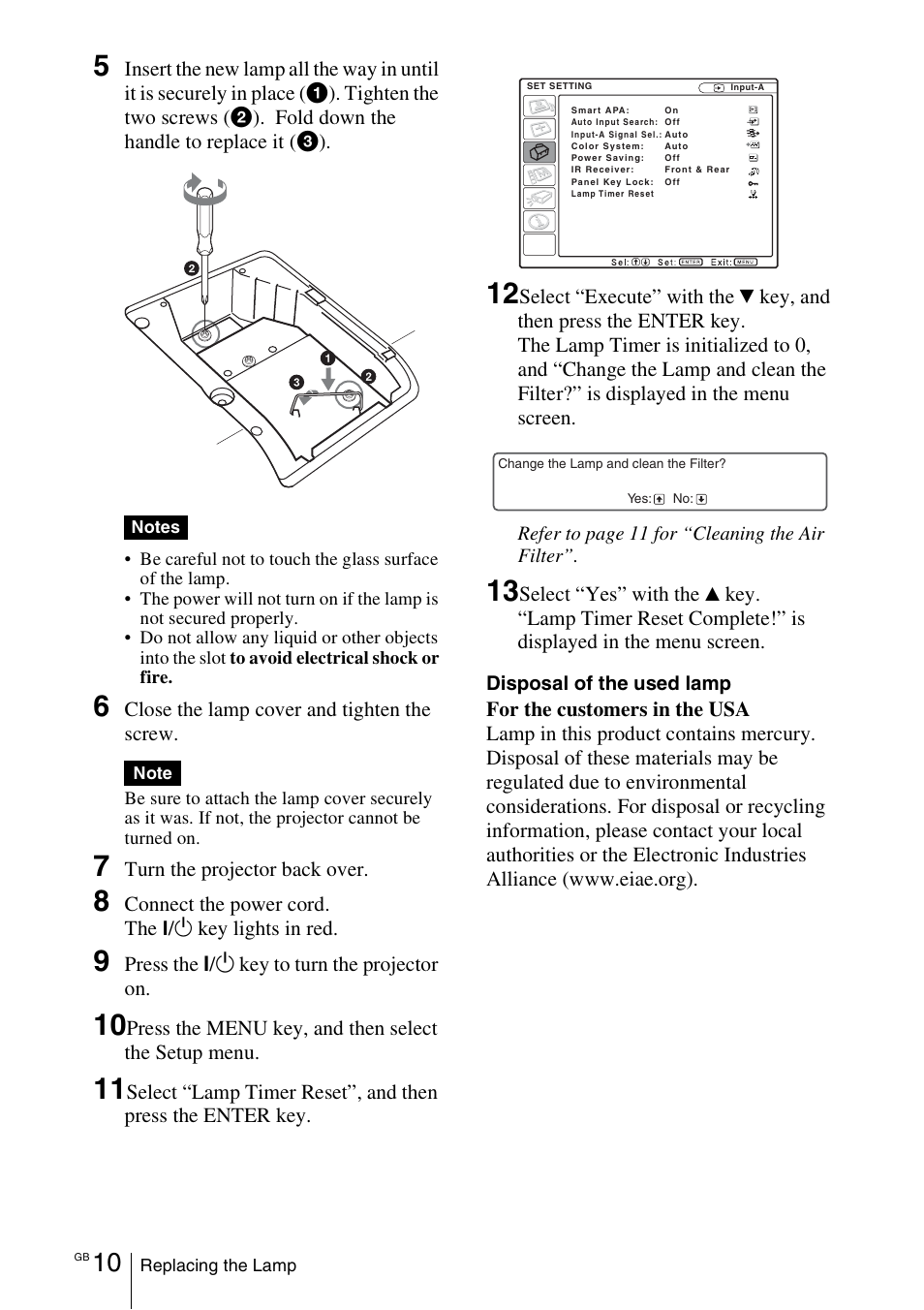 Sony VPL-EW5 User Manual | Page 26 / 107