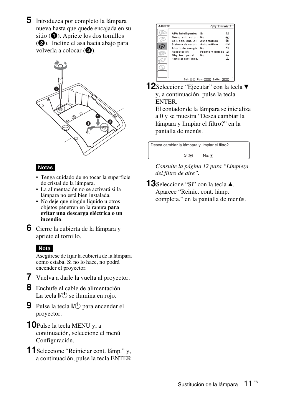 Sony VPL-EW5 User Manual | Page 55 / 107