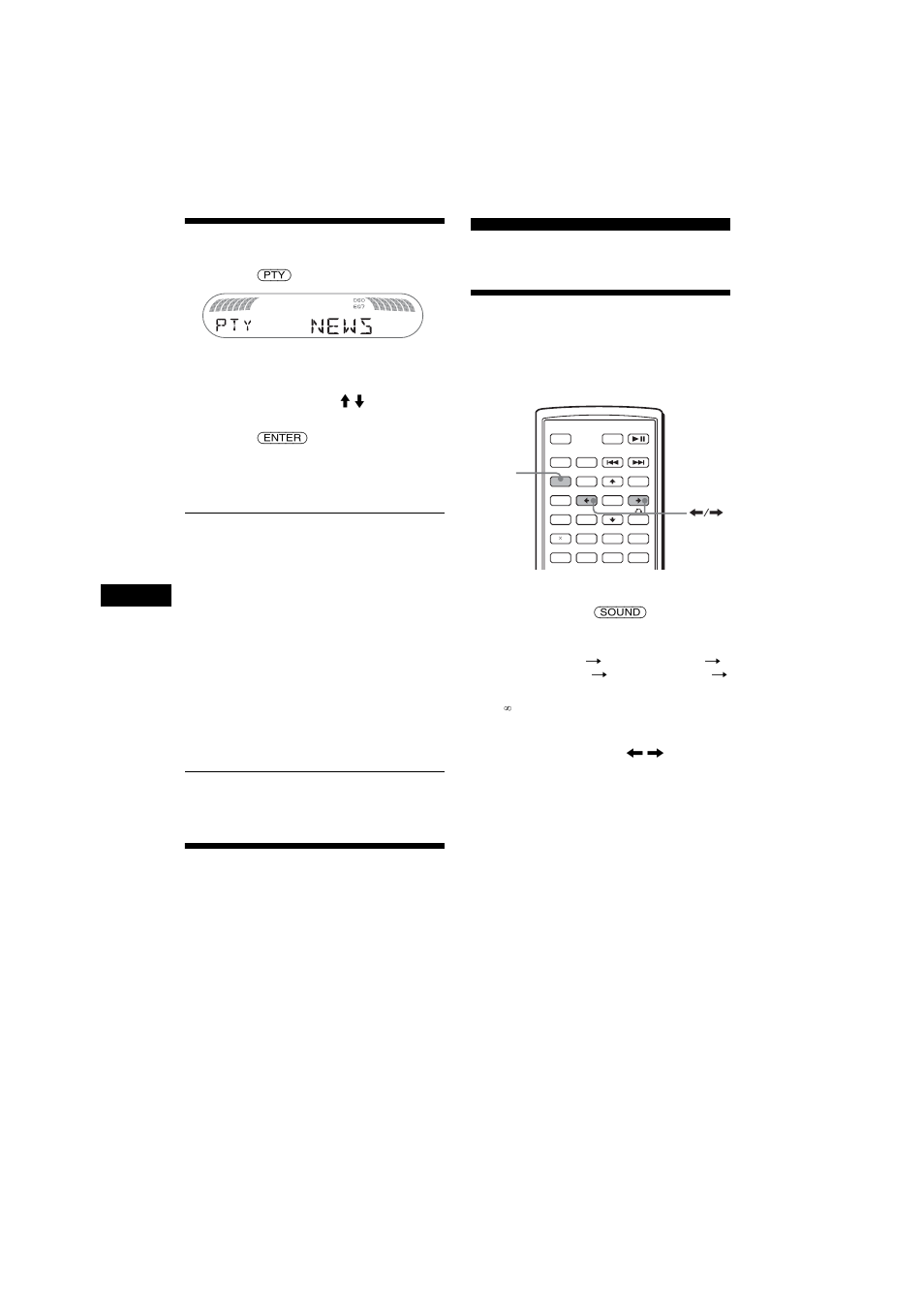 Pty selecteren, Ct instellen, Andere functies | De geluidskenmerken wijzigen, Pty selecteren ct instellen | Sony MEX-R1 User Manual | Page 266 / 288