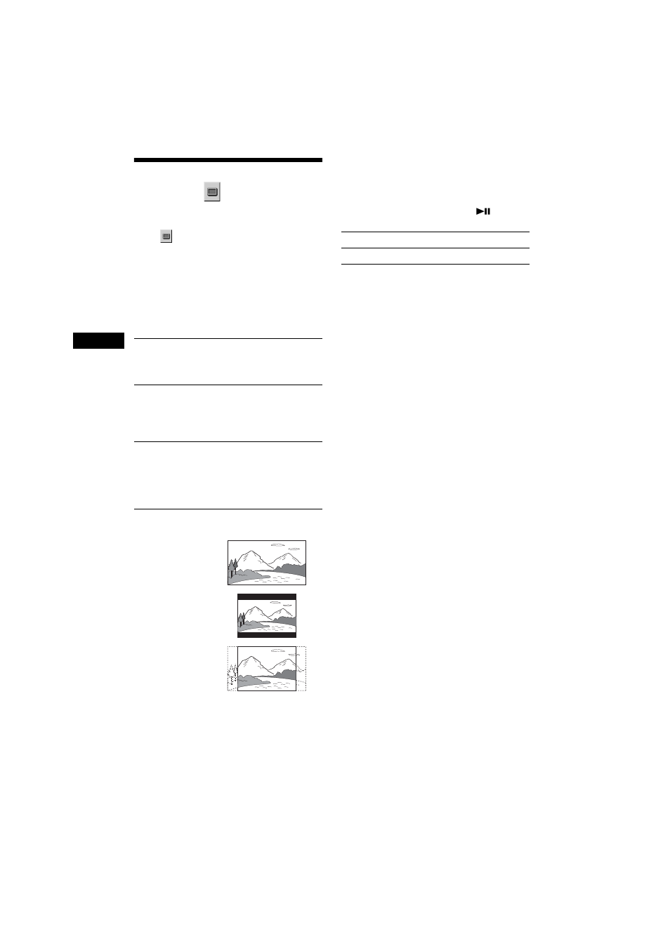 Setting the screen, Screen setup, Modes | Sony MEX-R1 User Manual | Page 30 / 288