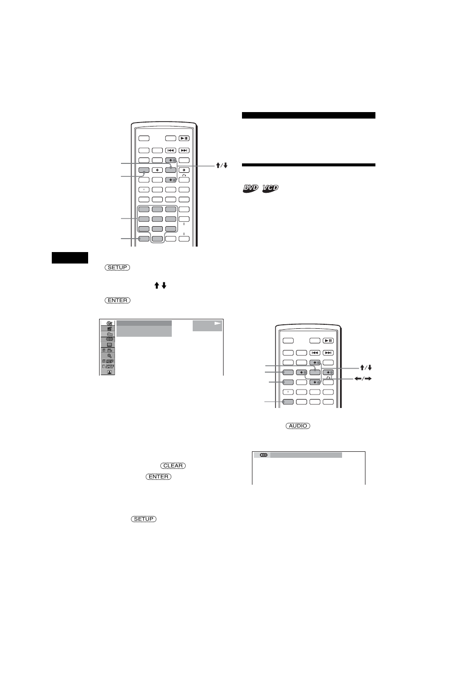 Verschiedene dvd- funktionen, Wechseln der audiokanäle, Verschiedene dvd-funktionen | Udio (seite 22 | Sony MEX-R1 User Manual | Page 76 / 288