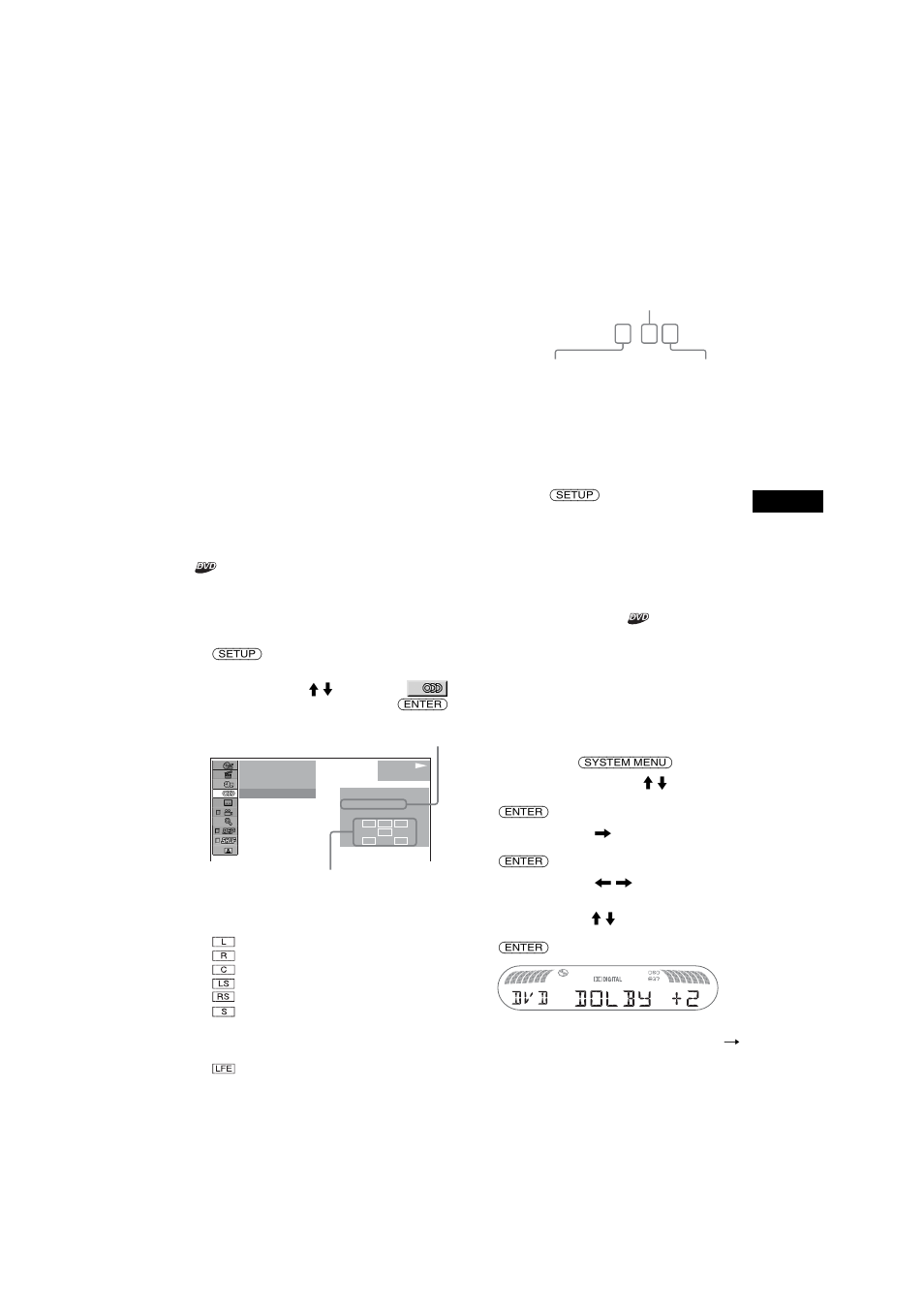 Dolby digital 3 / 2 | Sony MEX-R1 User Manual | Page 77 / 288